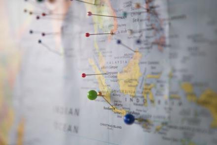 image of a paper map courtesy of unsplash